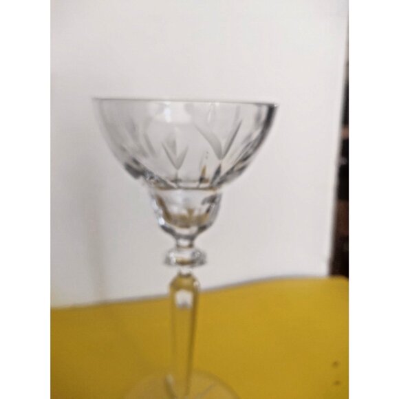 Mikasa Crystal Olympus Single Candle Candlestick Holders set of 2 - Picture 2 of 12